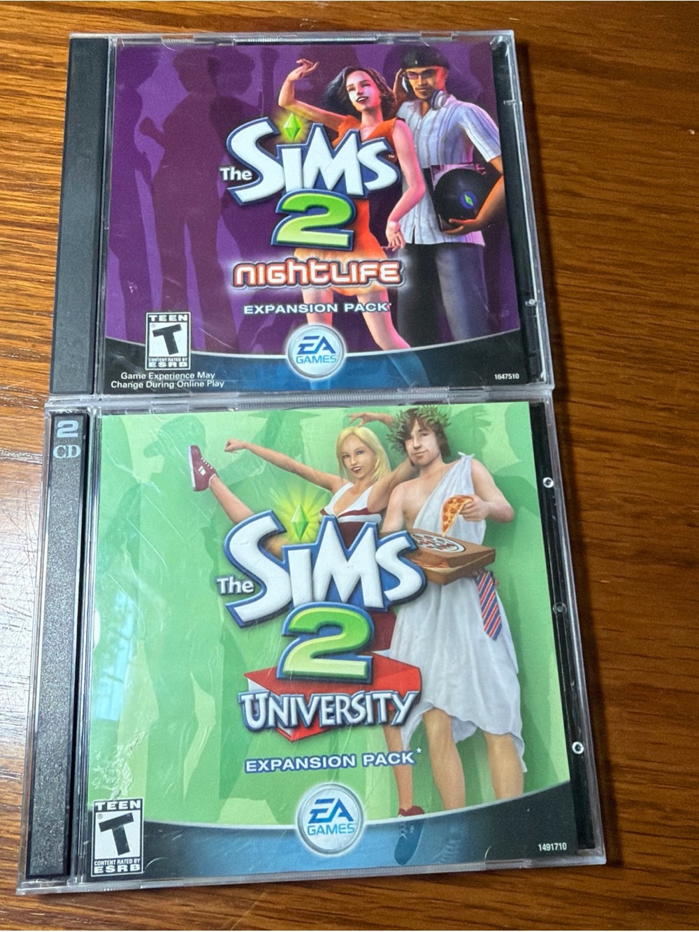 The Sims 2 Expansion Pack Bundle - - Purple & Green